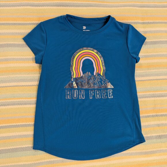 All in Motion "Run Free" shirt size Small 6/7 - Picture 1 of 5